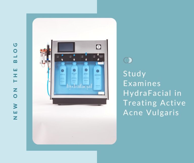 Study Examines HydraFacial in Treating Acne Palo Alto Laser